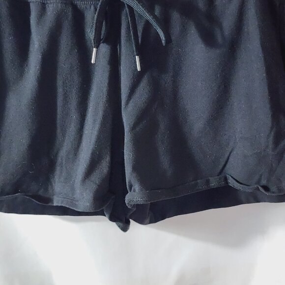 Tek Gear Essential Gear Black Mid Rise Wicking Drawcord Waist Workout Short Sz S - Picture 13 of 16